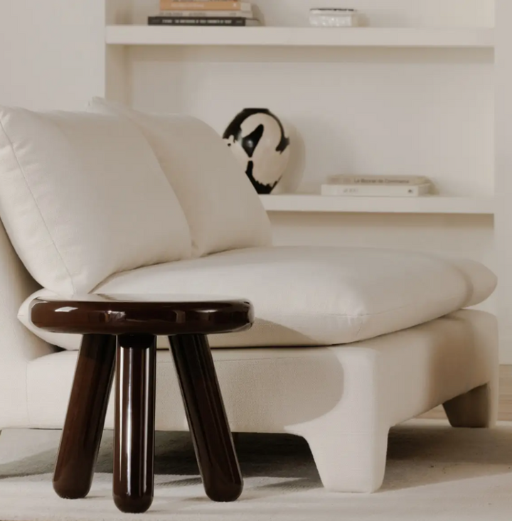 Joy Brown Accent Table