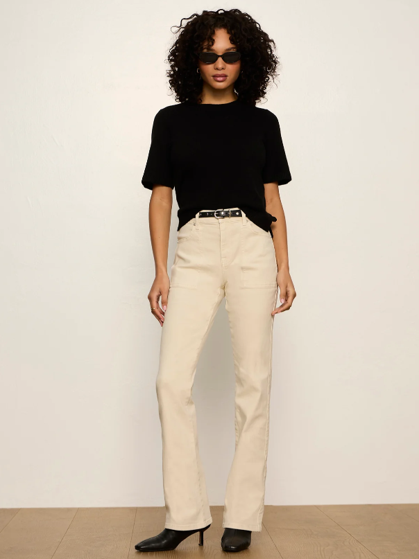 Perfect Sweater Tee, Black