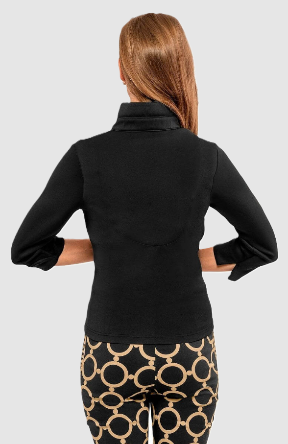 Twist & Shout Top, Solid Black