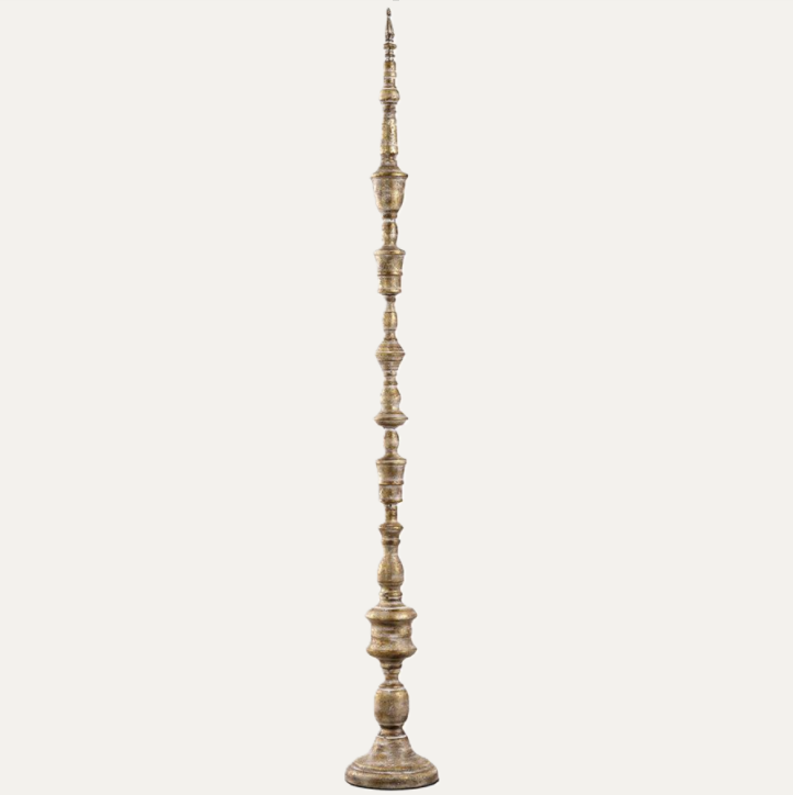 Metal Table Top Finial, Antique Gold - 13 Hub Lane   |  