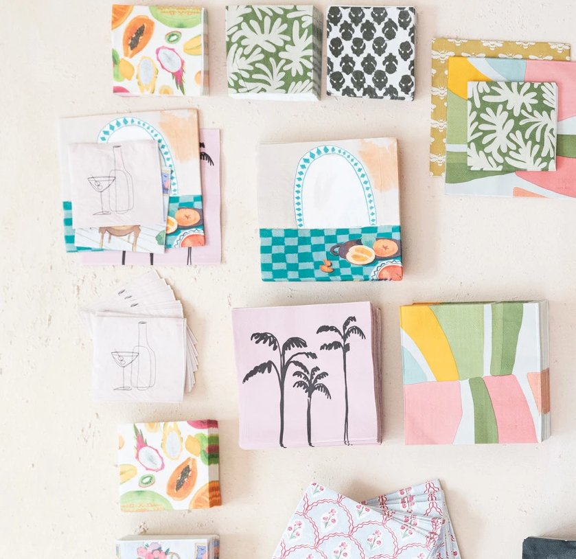 Cloth-Like Disposable Cocktail Napkins - Thumbnail 4