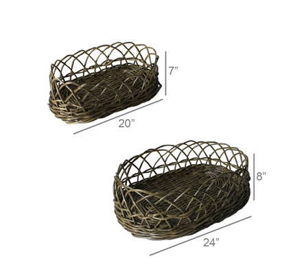 Stamford Rattan Basket - Thumbnail 3
