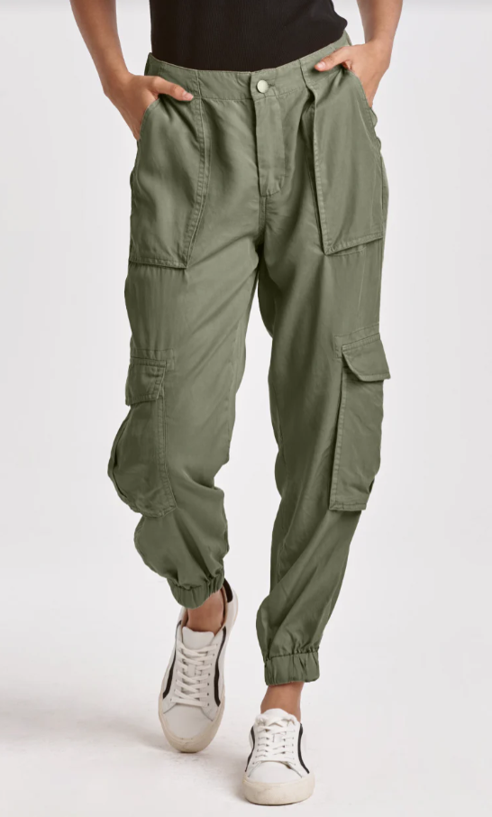 Sandy Cargo Pocket Lightweight Trouser, Desert Sage