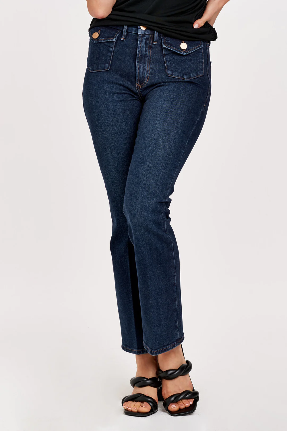 Jeanne Ryder High Rise Cropped Jean - 13 Hub Lane   |  