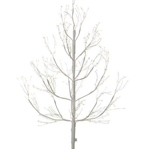 Winter White LED Lighted Tree - 13 Hub Lane   |  Christmas Trees
