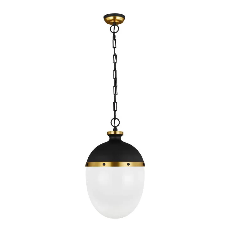 Aubry Pendant, Midnight Black & Brass - 13 Hub Lane   |  