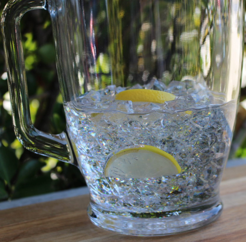 Ice Water Pitcher w/ Lemon