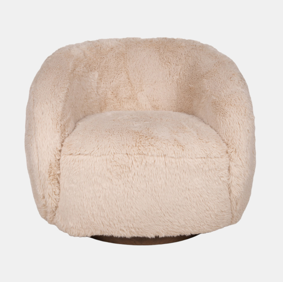 Roundback Swivel Chair