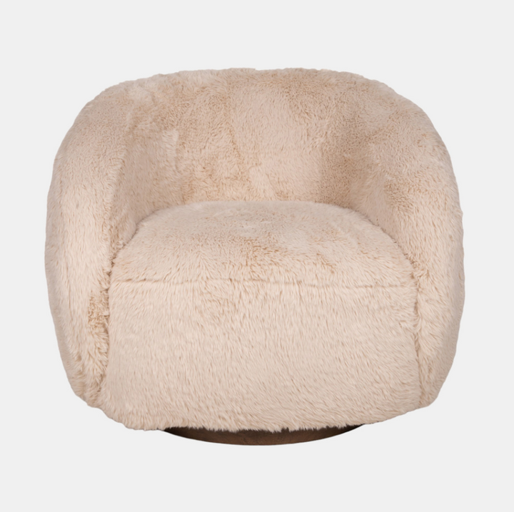 Roundback Swivel Chair