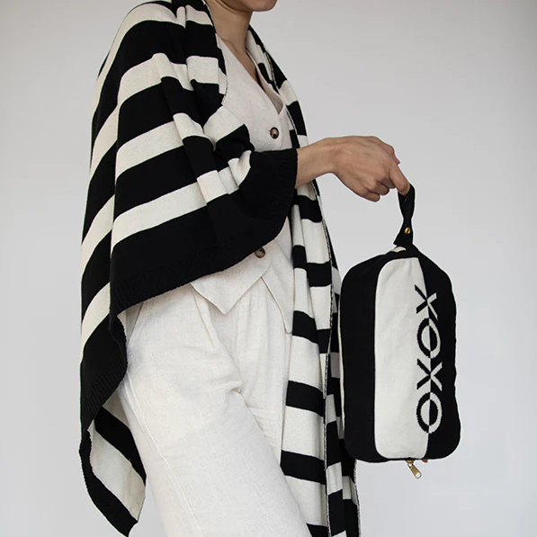 Travel Blanket Dual XOXO - 13 Hub Lane   |  Travel Blankets