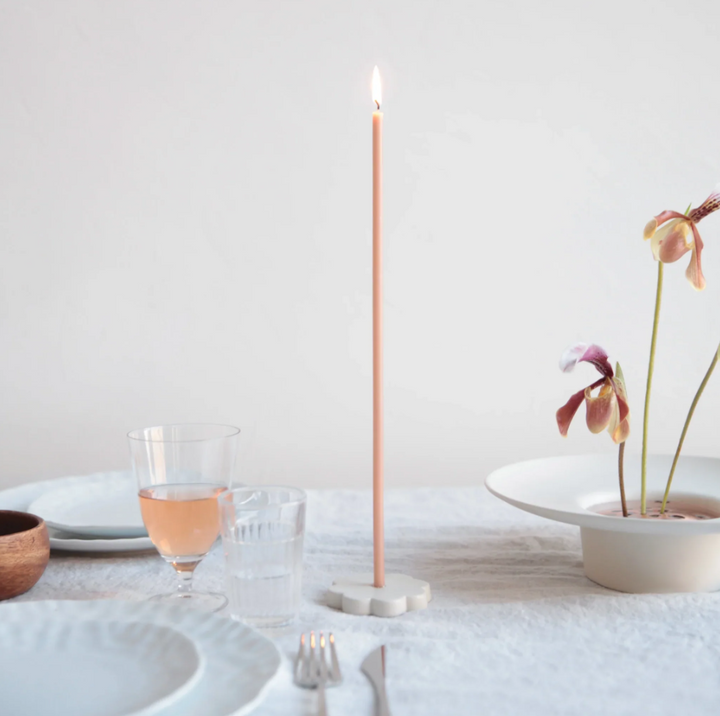 Fleur Long Stem Candle Holder