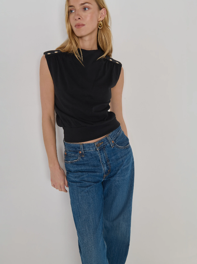 Nation LTD Tillie Top, Jet Black - 13 Hub Lane   |  