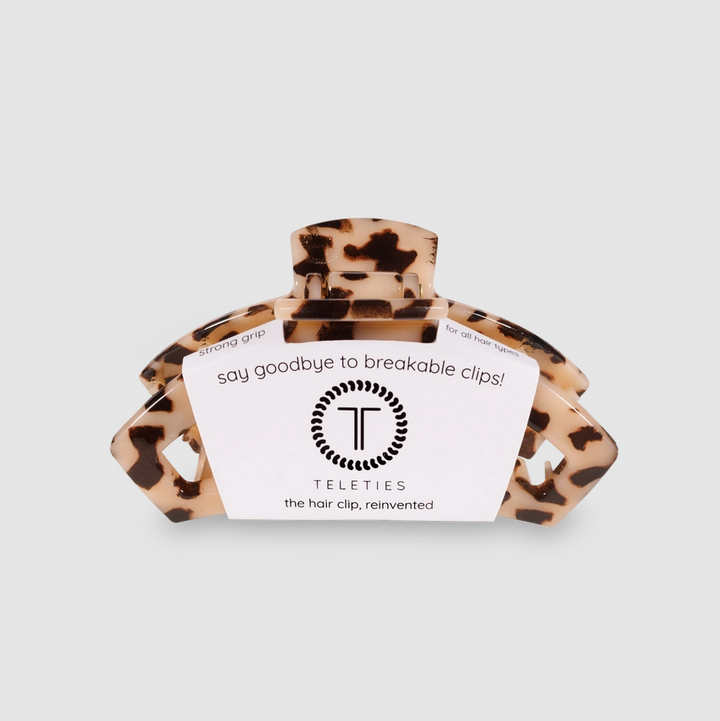 Open Hair Clip, Blonde Tortoise - 13 Hub Lane   |  Claw Clips