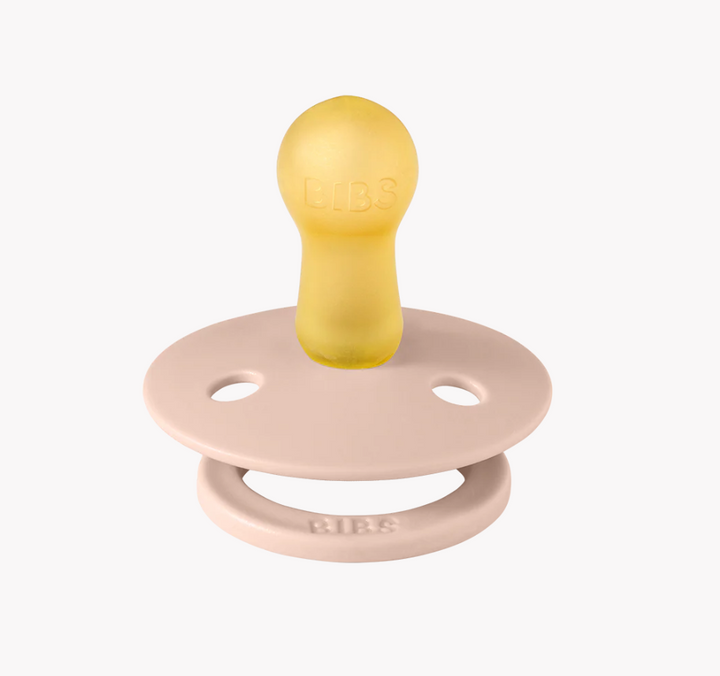 Colour Pacifiers 2 Pack, Ivory & Blush