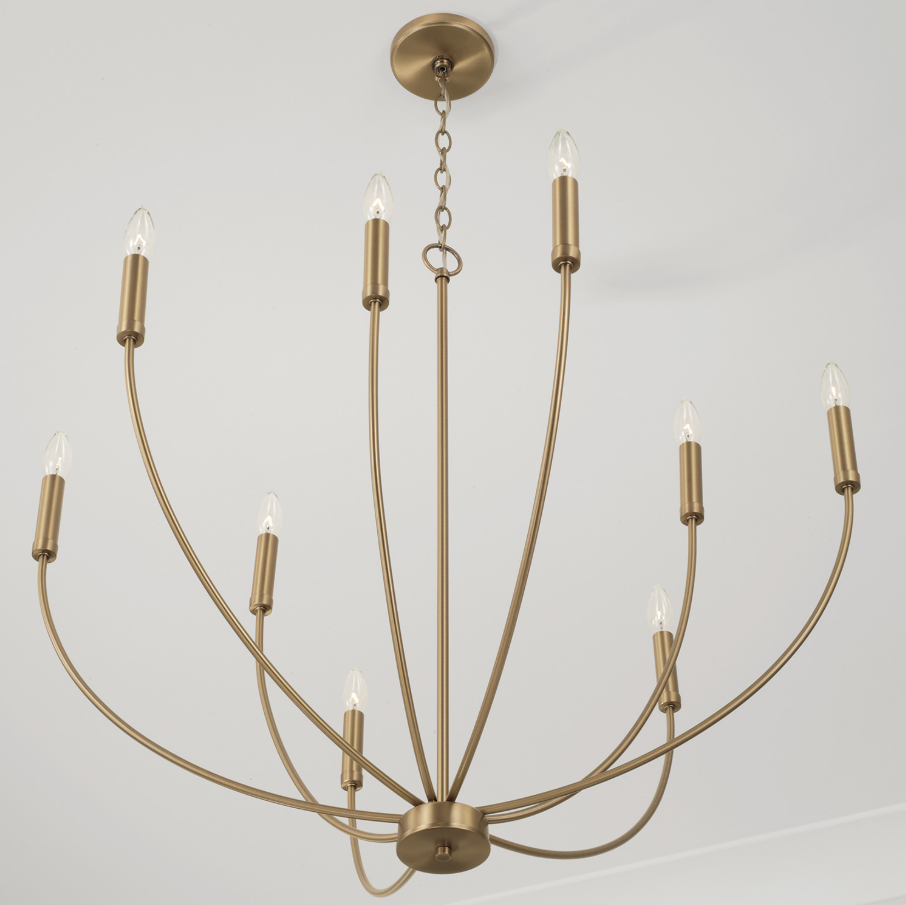 Ansley 9-Light Chandelier - 13 Hub Lane   |  Chandeliers