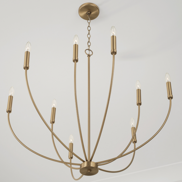 Ansley 9-Light Chandelier - 13 Hub Lane   |  Chandeliers