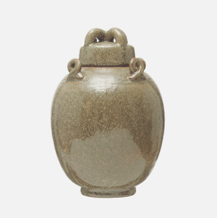 Decorative Stoneware Cachepot - 13 Hub Lane   |  