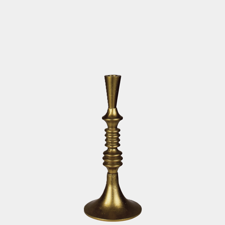 Eliad Taper Holder, Brass - 13 Hub Lane   |  
