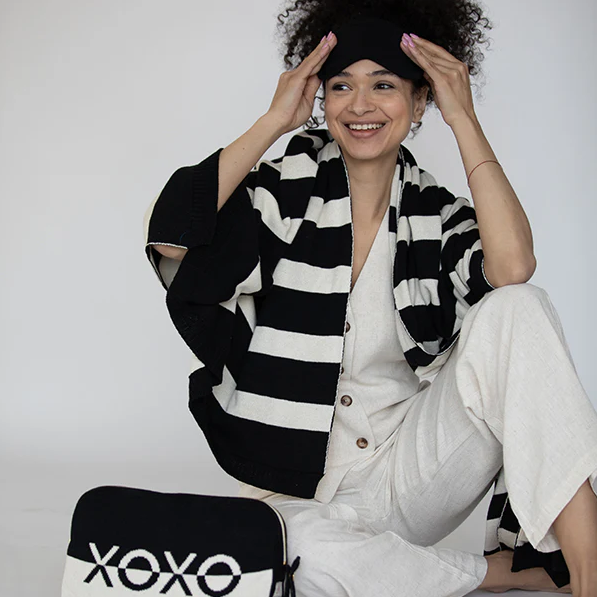 Travel Blanket Dual XOXO - 13 Hub Lane   |  Travel Blankets