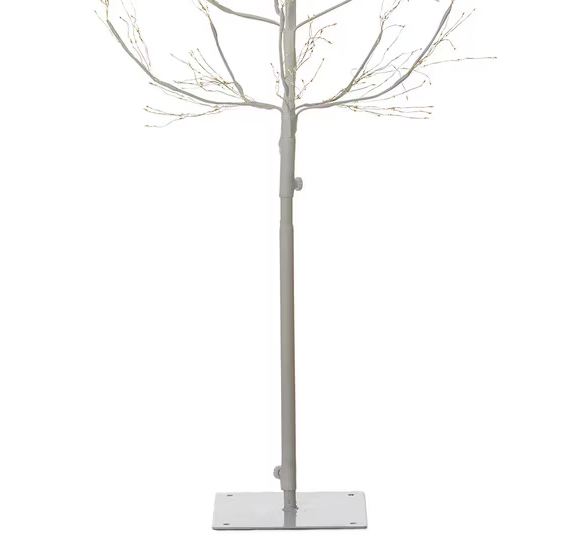 Winter White LED Lighted Tree - 13 Hub Lane   |  Christmas Trees