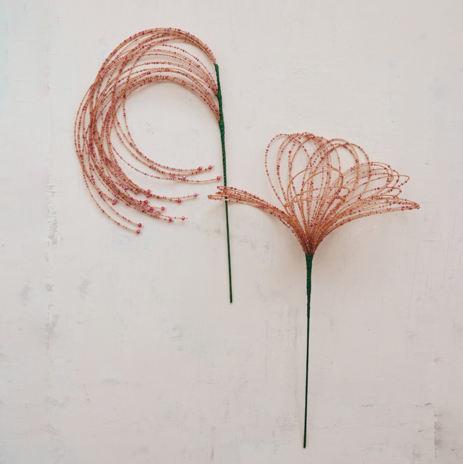 Glass & Acrylic Beaded Spray Stem