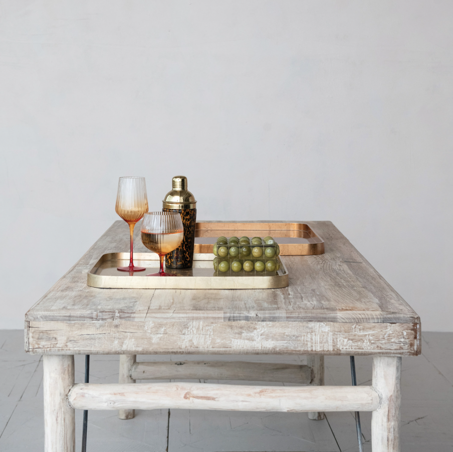 Lacquered Tray w/ Foil - 13 Hub Lane   |  