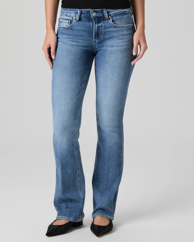 Paige High Rise Manhattan Bootcut Petite Jean, Showtime - 13 Hub Lane   |  