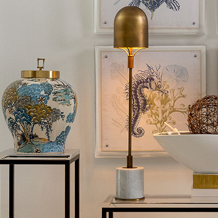 Oppa White Buffet Lamp - Thumbnail 3