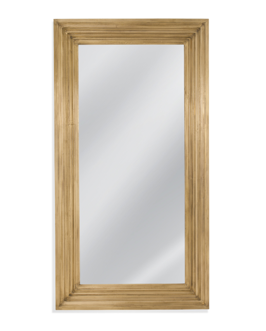 Queenie Brass Floor Mirror