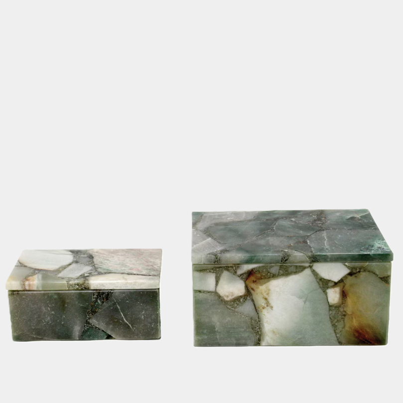 Agate Box, Green - 13 Hub Lane   |  Agate Boxes