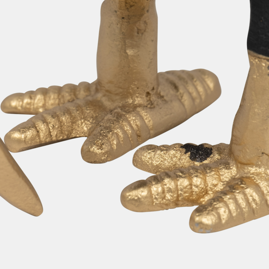 Kiwi Child, Black & Gold - 13 Hub Lane   |  Aluminum Sculptures