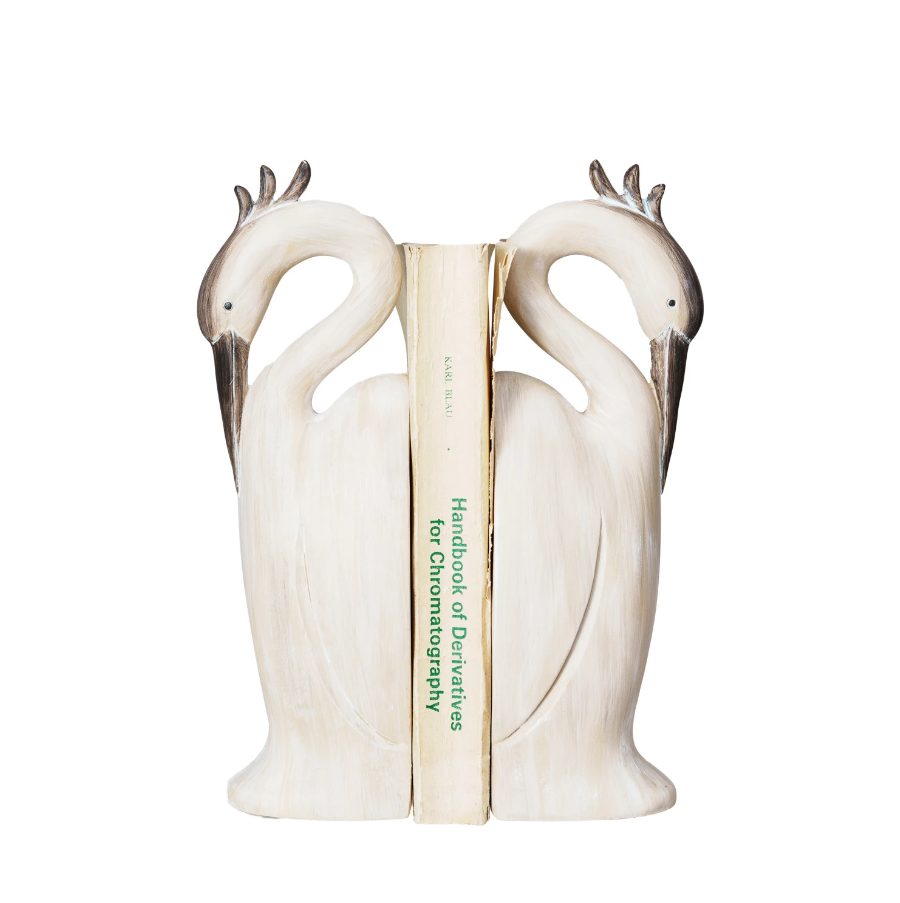 Heron Bookends