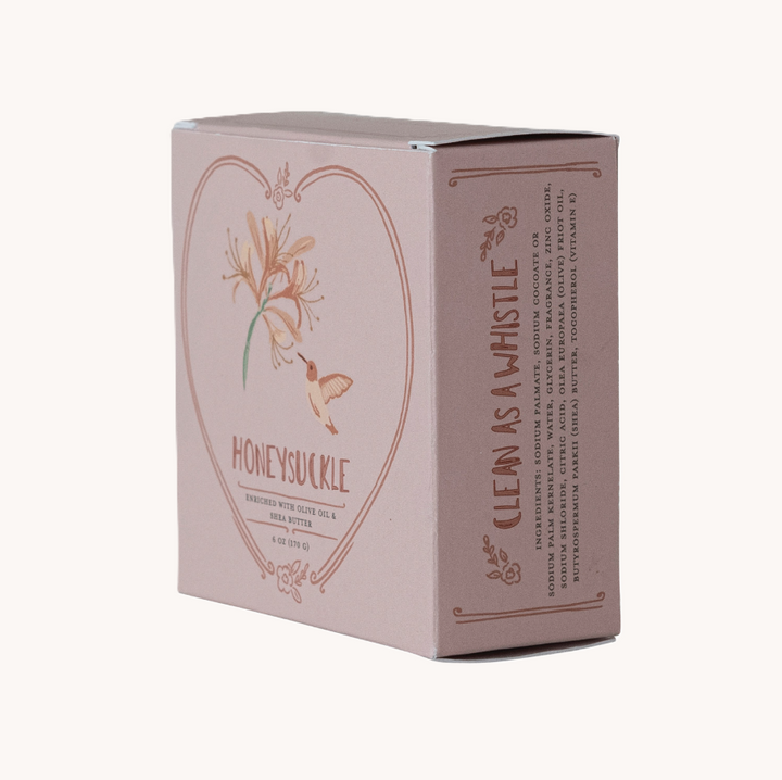 6oz. Triple Milled Heart Shaped Soap
