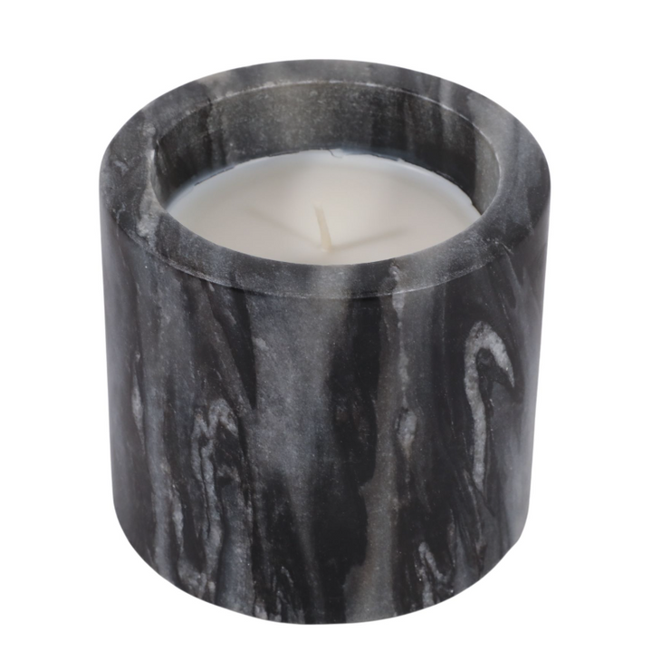 Hazel Amber & Oak Marble Candle