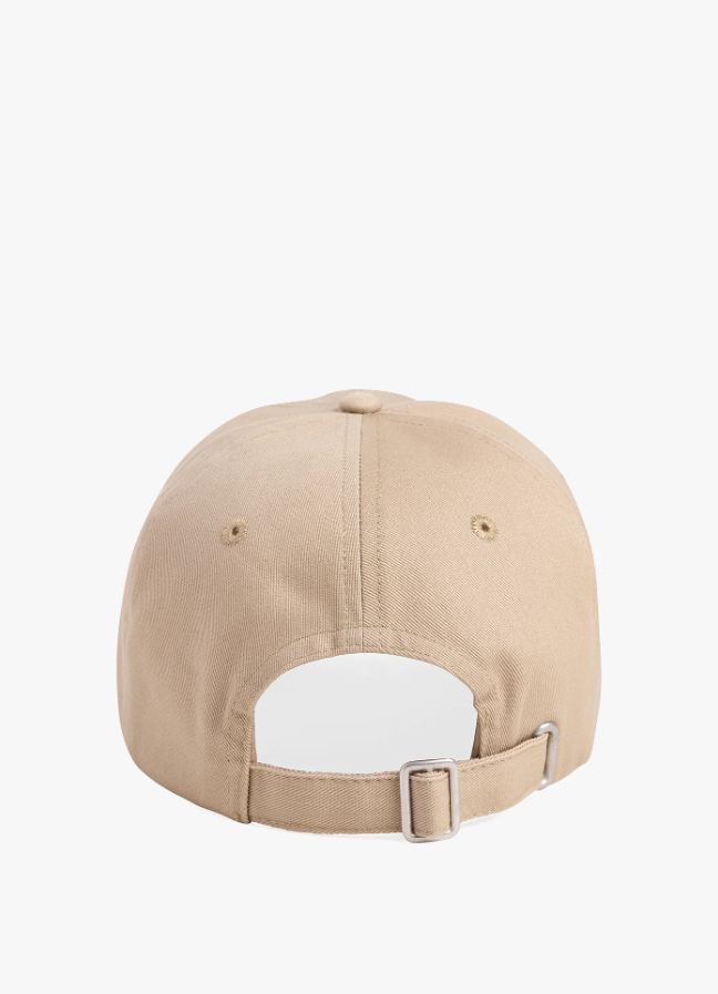Collegiate Logo Baseball Hat, Oatmeal