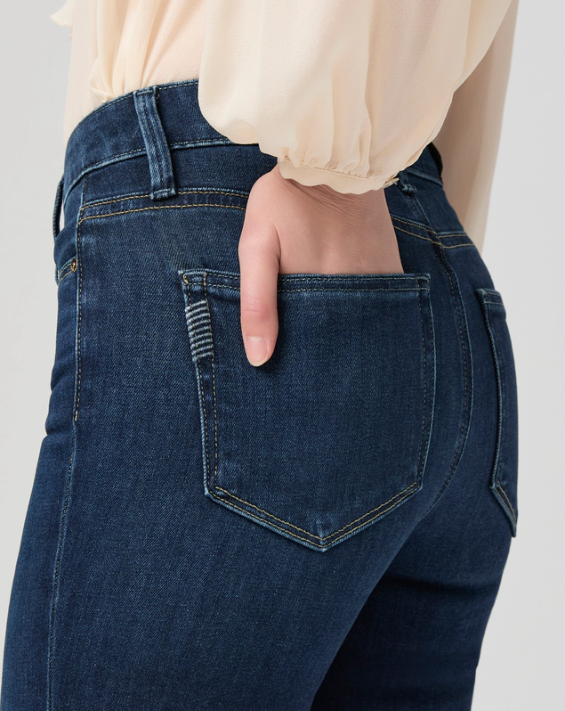 Paige High Rise Laurel Canyon 32" Bootcut Jean, Berlin - 13 Hub Lane   |  
