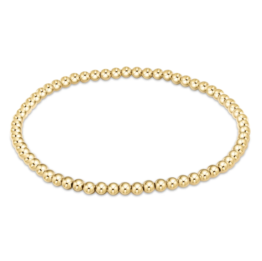 enewton classic gold 3mm bead bracelet - 13 Hub Lane   |  Beaded Bracelets
