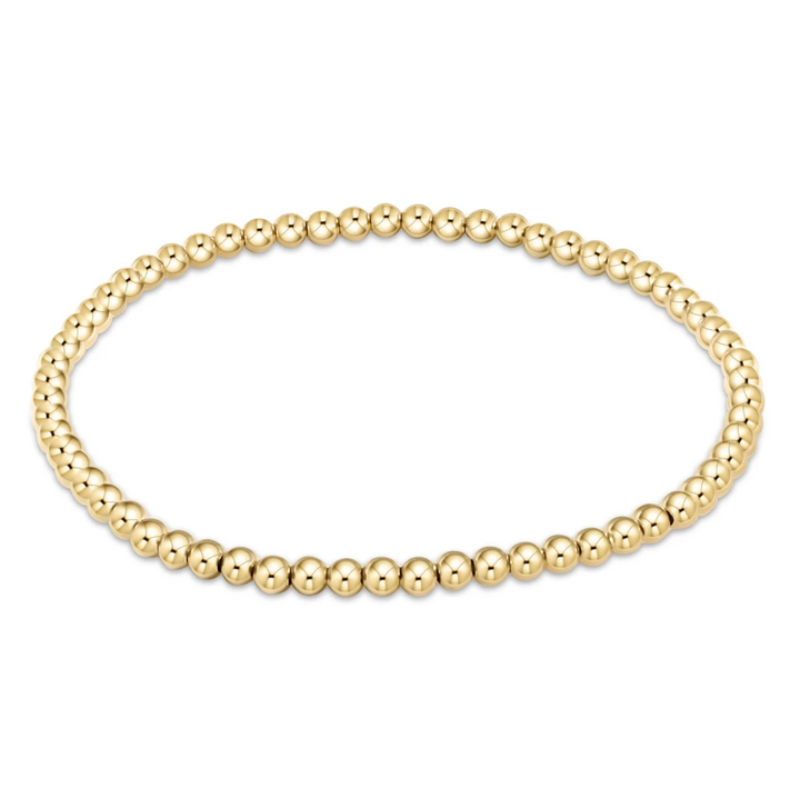 enewton classic gold 3mm bead bracelet - 13 Hub Lane   |  Beaded Bracelets