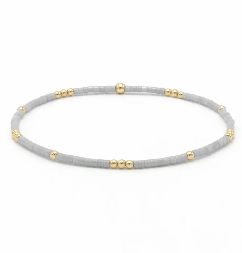 Newport Beaded Bracelet - 2mm