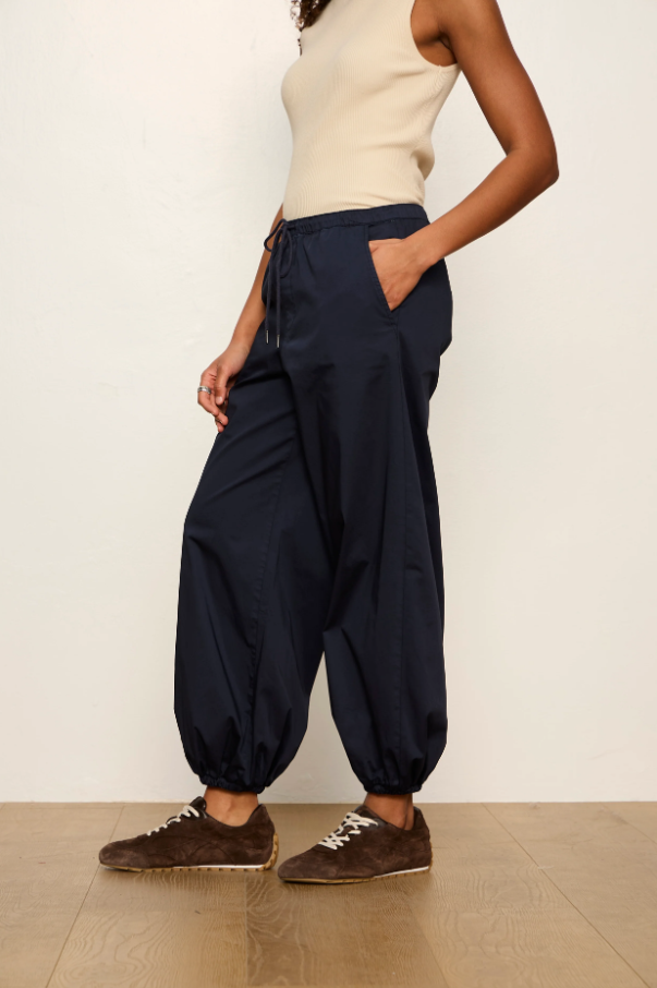 Float On Balloon Pants, Navy Blazer