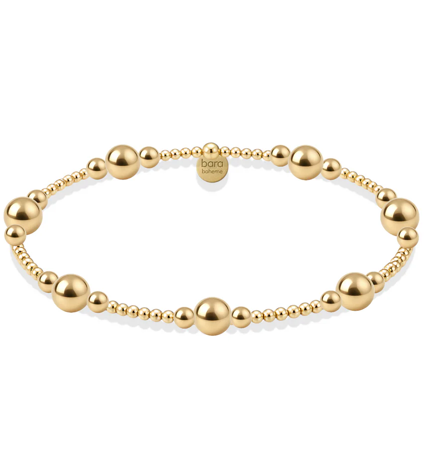 bara boheme serena gold filled beaded bracelet - 13 Hub Lane   |  