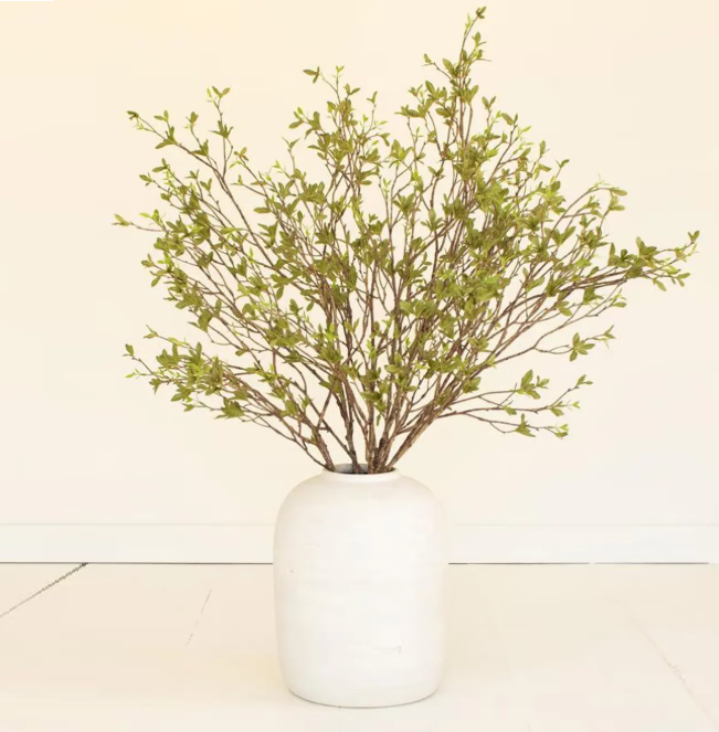 Artificial Budding Leaf Spray