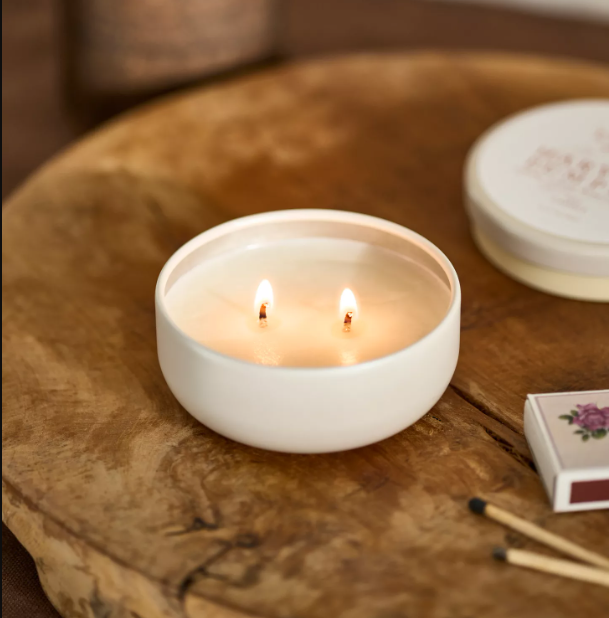 Linnea Fog Tin Candle - Petite