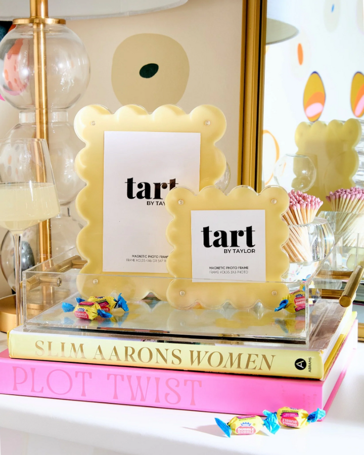 Acrylic Frame, Butter Yellow - 13 Hub Lane   |  Acrylic Frames