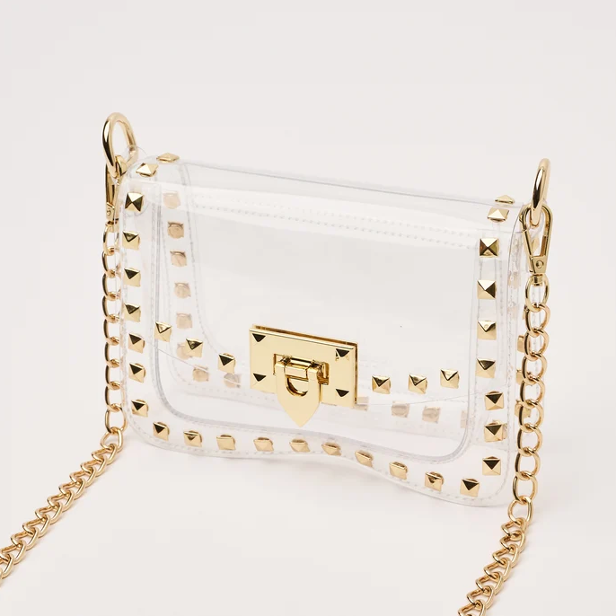 The Jackie Stadium Bag, Gold