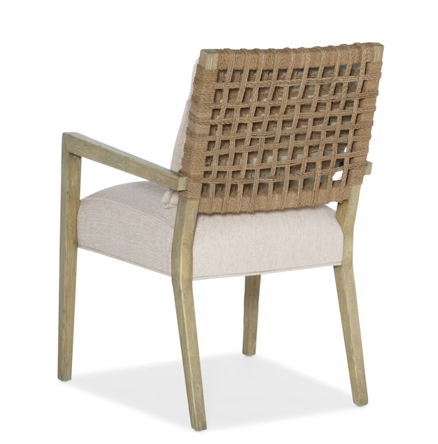 Surfrider Woven Back Dining Chair - 13 Hub Lane   |  Dining Chairs