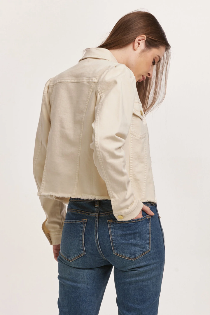 ROSELYN CUT OFF JACKET WHEAT