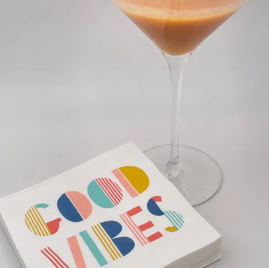 13 Hub Lane Good Vibes Cocktail Napkins - Thumbnail 4