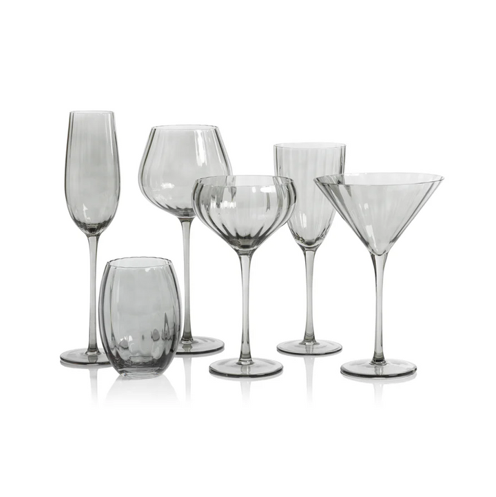 Madeleine Optic Wine Glass - 13 Hub Lane   |  Wine Glasses