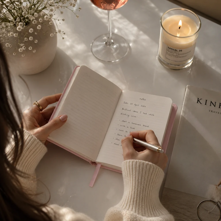 "Brilliant Ideas I Had While Drinking Wine" Journal
